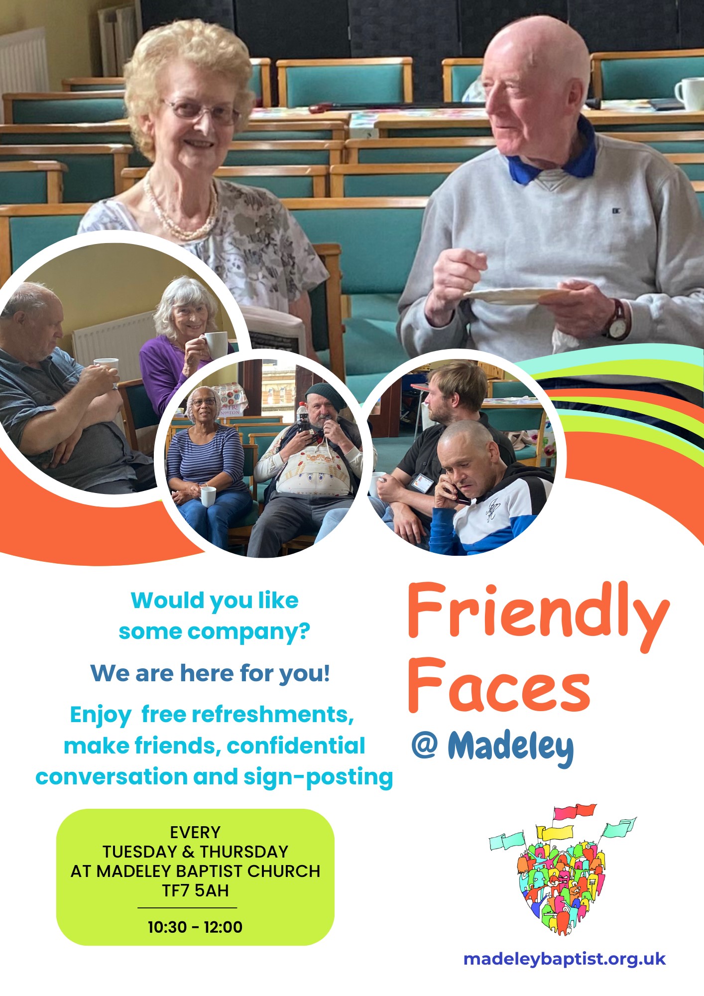 Friendly Faces @ Madeley  (A4)